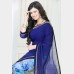 Vinay’s Soft Printed Georgette Sharee with all over rhine stone